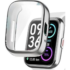 TPU Case with Built-in Screen Protector for Quican ID208PLUS 1.8", Tensky 208BT 1.7", Gydom, Hingso ID208 Plus+ 1.85", Woneligo Fitness Tracker Smart Watch, Full-Body Protection, 9H in Saudi Arabia