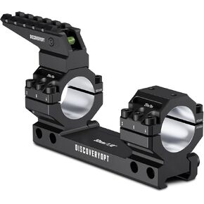 DISCOVERYOPT Heavy Duty Cantilever Scope Mount, Picatinny One Piece Base with Integrated Top Rail, 34mm Tubes, 1.18" Center Height, for Rifle Scope Mounting in Saudi Arabia