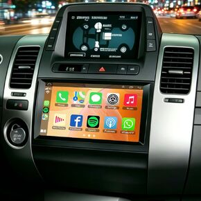 8Core Car Radio for Toyota Prius 2003-2009 4G+128G Android Stereo Upgrade in Saudi Arabia