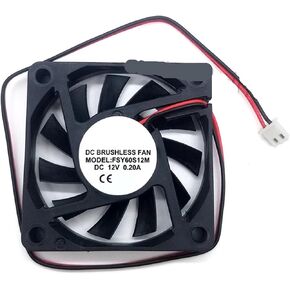 FSY60S12M DC12V 0.20A 60x60x10mm 2Pin Server Cooling Fan in Saudi Arabia
