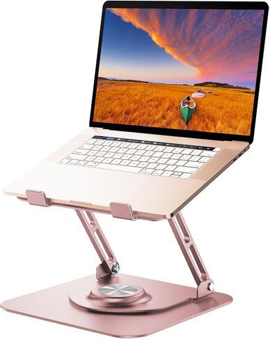 Laptop Stand for desk(360°Rotating),Aluminum laptop Riser for 10-16"Laptops in Kuwait