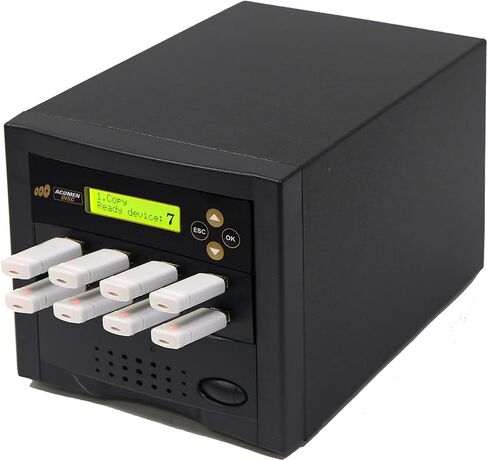 قرص Acumen من 1 إلى 7 وحدة نسخ فلاش USB ومطهر DOD - 2 جيجا/الدقيقة AD07-USB in Saudi Arabia