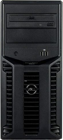 Dell PowerEdge T110 II Tower Server, Xeon E3-1220, 32GB DDR3, 8TB, PERC 6i RAID, DVD-ROM, Windows Server 2016 (Renewed) in Saudi Arabia