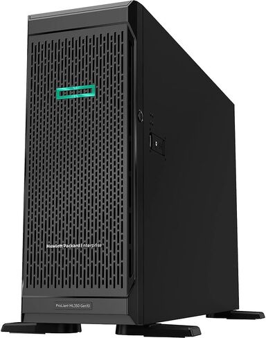 Hewlett Packard Enterprise HPE ProLiant ML350 G10 Tower Server with Windows Server 2019, 2 Xeon Silver 4110 8 Core CPUs, 64GB RAM, 7.2TB SAS HDDs, RAID (Renewed) in Saudi Arabia
