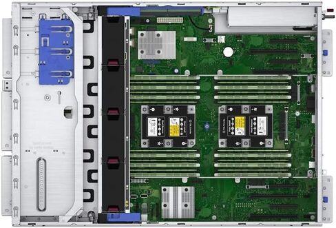 Hewlett Packard Enterprise HPE ProLiant ML350 G10 Tower Server with Windows Server 2019, 2 Xeon Silver 4110 8 Core CPUs, 64GB RAM, 7.2TB SAS HDDs, RAID (Renewed) in Saudi Arabia