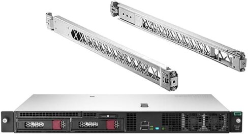 HP ProLiant DL20 Gen10 Rack Server with Rail Kit, Intel Xeon E-2136, 64GB DDR4, 4TB SSDs, RAID (Renewed) in Saudi Arabia