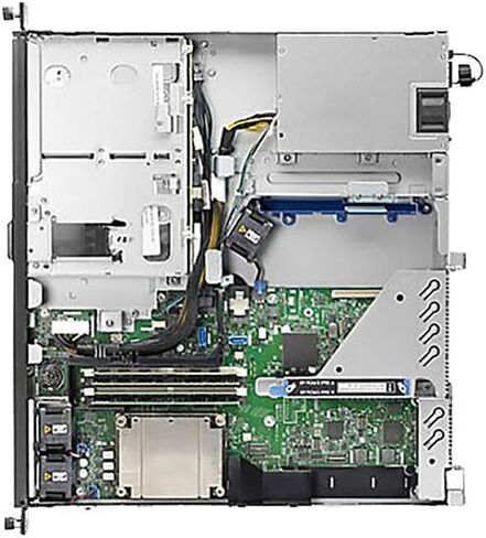 HP ProLiant DL20 Gen10 Rack Server with Rail Kit, Intel Xeon E-2136, 64GB DDR4, 4TB SSDs, RAID (Renewed) in Saudi Arabia
