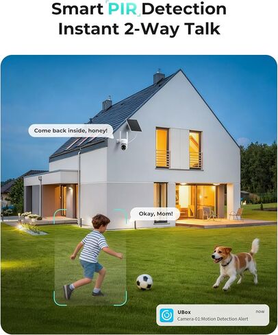 LIWAN Cellular Security Camera Outdoor, No WiFi Security Camera, 2 Pack in Saudi Arabia