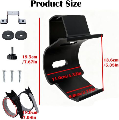 Under Cabinet Mount for Echo Show 8 (1st & 2nd Gen), Adjustable 30° Heavy Duty Kitchen Cabinet Hanging Holder with Cable Management, Space-Saving Hanging Display Bracket for Kitchens & RVs in Saudi Arabia