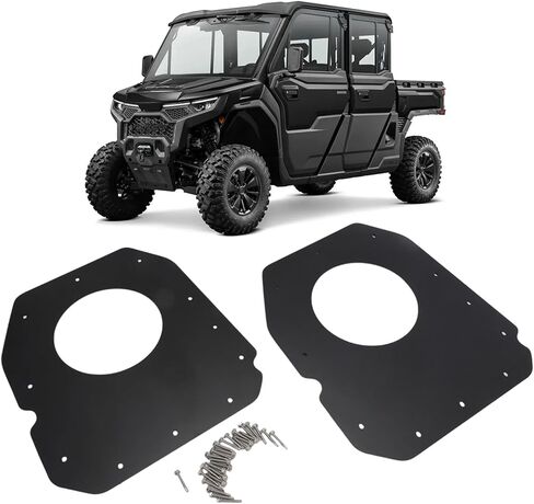 Front Door Speaker Mount Plates for CF MOTO U10 PRO Highland 6.5 Inch Pair in Saudi Arabia