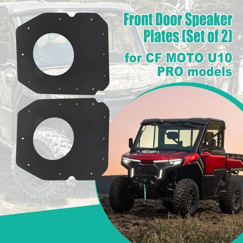 Front Door Speaker Mount Plates for CF MOTO U10 PRO Highland 6.5 Inch Pair in Saudi Arabia