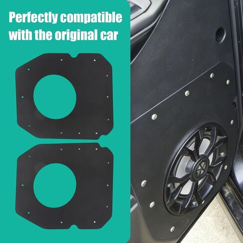 Front Door Speaker Mount Plates for CF MOTO U10 PRO Highland 6.5 Inch Pair in Saudi Arabia