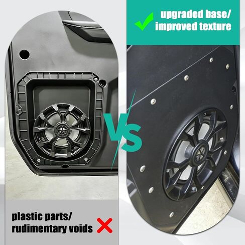 Front Door Speaker Mount Plates for CF MOTO U10 PRO Highland 6.5 Inch Pair in Saudi Arabia