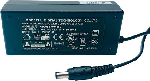 Gospel GP305B-070-350 7V 3.5A AC/DC Adapter 5.5x2.5 mm Power Supply with Cord in Saudi Arabia