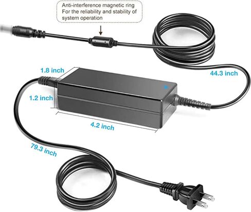New AC Adapter for HP L1980-80001 Scanjet N6010 7800 8270 Power Supply PSU +Cord in Saudi Arabia