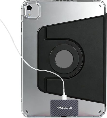 Magnetic Wireless Charger with Case for iPad Pro 11" (1st/2nd/3rd/4th) Air 11"(M2/M3) Air 10.9"(4th/5th),Adapter Not Included in Saudi Arabia