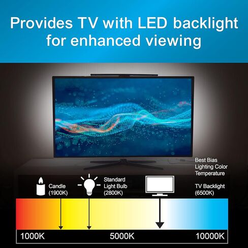 GE LED Enlighten HD Color Changing RGB Backlight Hover TV Antenna, 4K 1080P Digital HDTV VHF UHF, TV Antenna for Smart TV, Long Range TV Antenna Indoor, 70947 in Saudi Arabia