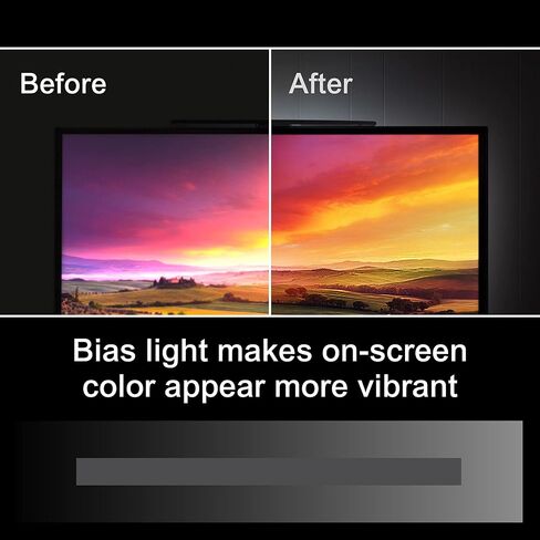 GE LED Enlighten HD Color Changing RGB Backlight Hover TV Antenna, 4K 1080P Digital HDTV VHF UHF, TV Antenna for Smart TV, Long Range TV Antenna Indoor, 70947 in Saudi Arabia
