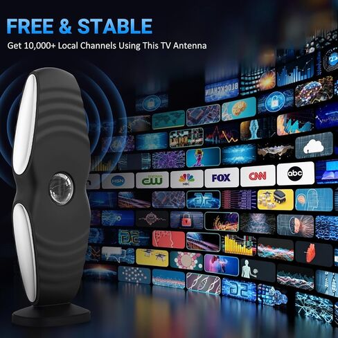 2026 TV Antenna Indoor for Local Channels with Amplifire Signal Booster in Saudi Arabia