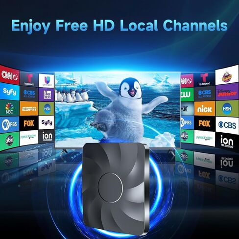 2026 Digital TV Antenna for Smart TV Indoor, 5000+ Miles Long Range HD Antenna for Local Channels with Signal Booster Amplifier, Support 8K 4K 1080p for All TVs - 38FT Coax Cable in Saudi Arabia