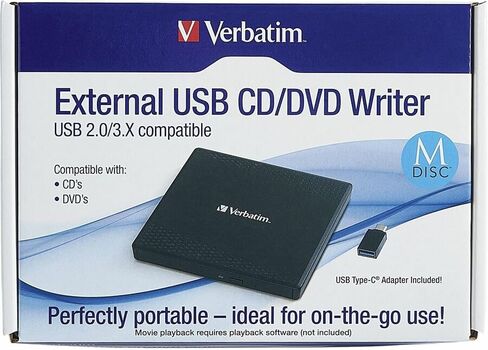 Verbatim External Writer, 8X DVD Write speed/24x cd Write Speed in Saudi Arabia
