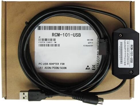 RCM-101-USB for Cylinder Driver ACON, PCON, SCON Debug Cable Download Cable Black Length in Saudi Arabia