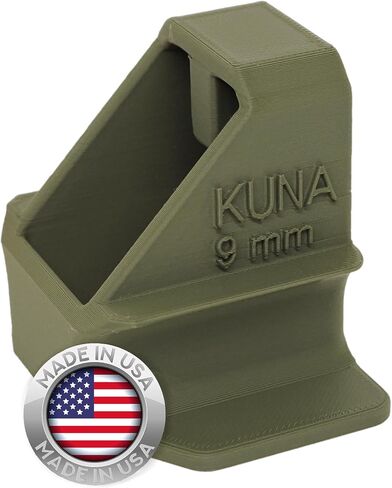EZMAGLOADER Magazine Loader for the Springfield KUNA 9mm - Easy Pain Free Loading - Comfortable Grip - Speed Loader Accessories - Large Flanges for Thumb Relief in Kuwait