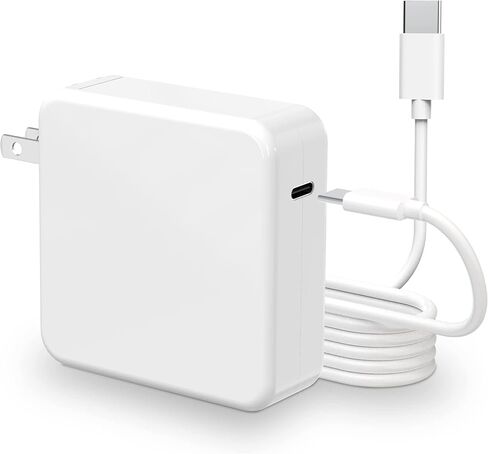 Mac Book Pro Charger - 100W GaN USB C Laptop Charger Compatible with MacBook Pro/Air 16, 15, 14, 13 Inch, MacBook M1 M2 M3 M4 M5, iPad Pro/Air and All Type C Device, Type C to C Fast Charger in Kuwait