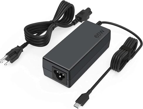 شاحن الكمبيوتر المحمول 65 واط USB C محول الطاقة متوافق مع Dell Chromebook 3100 3110 5190 5300 3300 3380 3400 3500 Latitude 5400 5420 5430 5440 5520 5530 5540 7340 7420 7430 7440 7480 7490 3340 3440 3540 in Kuwait