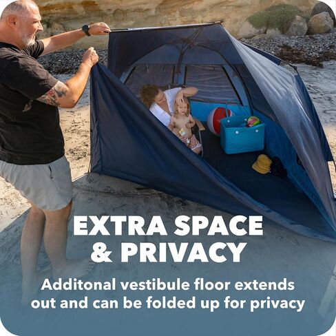 Sport-Brella Suncave UPF 50+ Sun and Rain Canopy for Camping, Beach and Sports Events in Kuwait