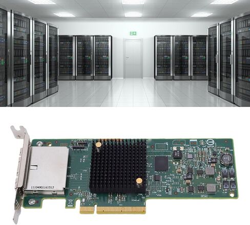 LSI SAS 9207 8e 8 Port Controller Card, PCIe 3.0 x8 HBA in Saudi Arabia