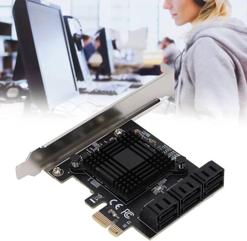 Generic PCI E Card with ASM Chip for Improved Efficiency and Stability in Data Transfer, Compatible with III, 6 Port, Printed Circuit Board in Saudi Arabia