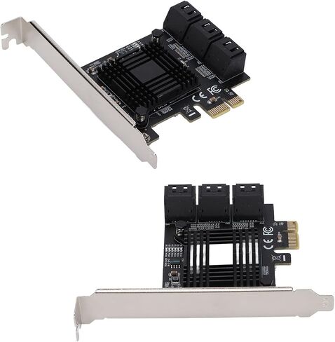 Generic PCI E Card with ASM Chip for Improved Efficiency and Stability in Data Transfer, Compatible with III, 6 Port, Printed Circuit Board in Saudi Arabia
