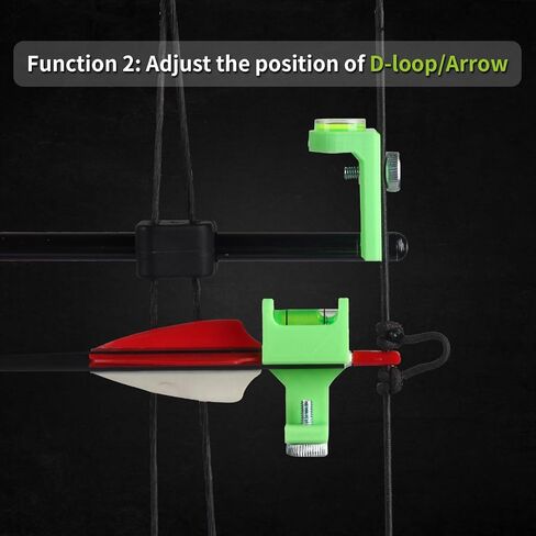 SPG Archery Bow and Arrow String Level Compound Bow Tuning Kit with Arrow Rest Level Bubble in Kuwait
