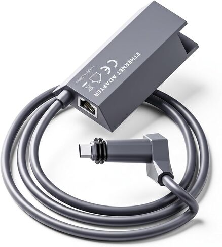Kuulaa for Starlink Gen 2 Ethernet Adapter, 1000Mbps Gigabit RJ45 High Speed Wired Network Connector, Stable Fast External Ethernet Connection for Starlink Standard Actuated Dish and Router in Kuwait