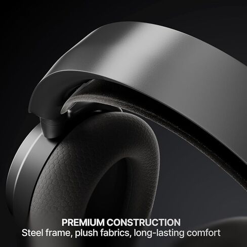 SteelSeries Arctis Nova 7 Wireless Gen 2 Gaming Headset - 2.4GHz and Bluetooth Connectivity - Real-Time App Control, 50+ HR Play, Neodymium Drivers, PC, PS, Switch, Mobile - Black (Renewed) in Kuwait