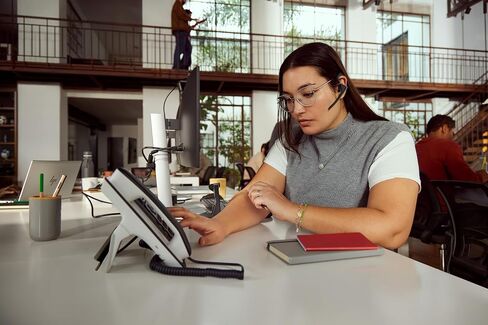Poly Voyager Legend 50 - Bluetooth Headset - Wireless Headset with Mic - Four Noise-Canceling Mics, AI Noise Block & WindSmart Technology (Renewed) in Saudi Arabia
