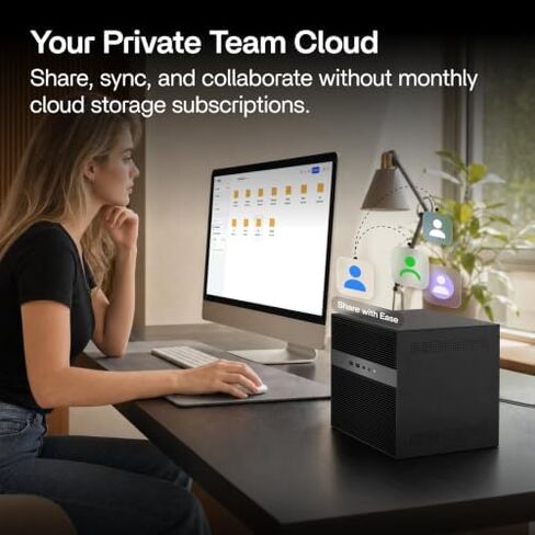 Creator + USB4 40Gbps NVMe SSD Enclosure Bundle | Fast Portable Editing, Private Cloud Storage & Local AI in Saudi Arabia