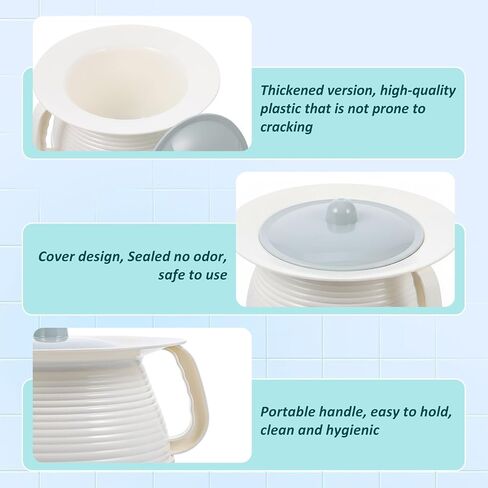 Chamber Pot Portable Toilet Urine Pot in Saudi Arabia