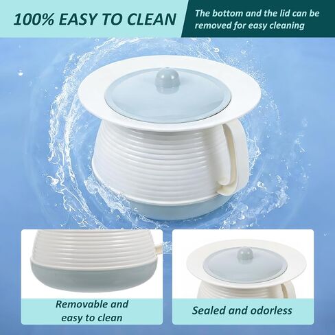 Chamber Pot Portable Toilet Urine Pot in Saudi Arabia