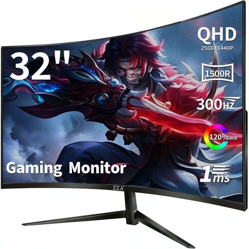 32" 4K UHD IPS Monitor, 60Hz HDMI DP Ergo, MacBook Home Office & PS5 Gaming in Saudi Arabia