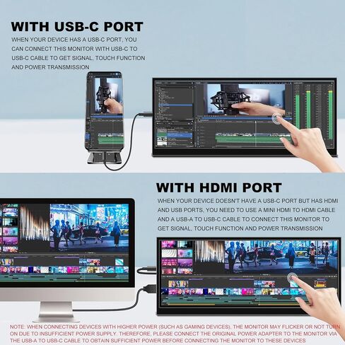 12.3 Inch Touchscreen Secondary Monitor, IPS Stretched Bar LCD Travel in Saudi Arabia