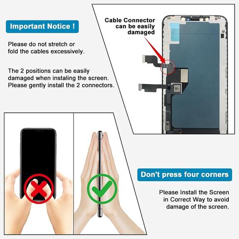 Screen Replacement OLED for iPhone Xs Display in Kuwait