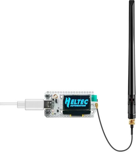 Meshtastic 915MHz LoRa Antenna with SMA Male Connector for ESP32 LoRa V3&V4 RAK Development Board Module + IPEX Extension Cable (2 Sets), Slinkdsco ﻿ in Kuwait