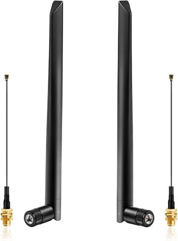 Meshtastic 915MHz LoRa Antenna with SMA Male Connector for ESP32 LoRa V3&V4 RAK Development Board Module + IPEX Extension Cable (2 Sets), Slinkdsco ﻿ in Kuwait