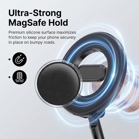 Phone Mount, Magnetic Phone Holder,Strong Suction Cup,Window Mount for All Phones in Saudi Arabia