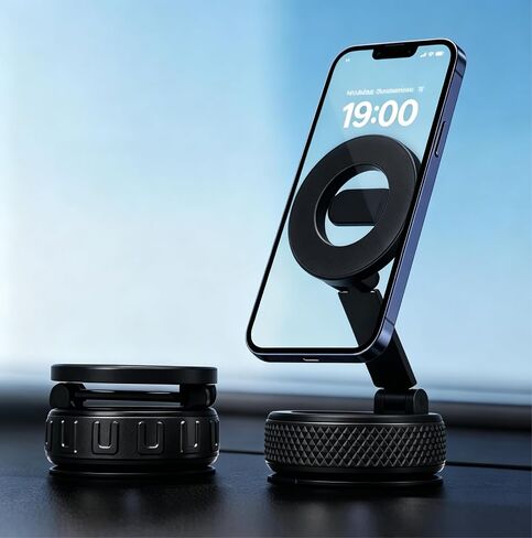 Phone Mount, Magnetic Phone Holder,Strong Suction Cup,Window Mount for All Phones in Saudi Arabia