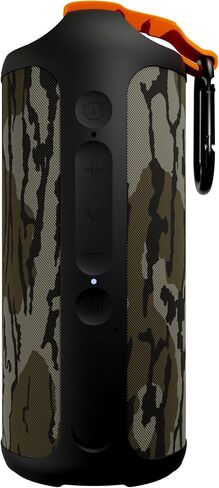 cellhelmet BAR Audio Water Resistant Bluetooth Speaker Mossy Oak Bottomland Camo | 16W with Type-C Charging Cable and Removable Strap with Carabiner in Kuwait