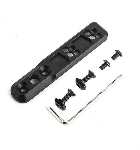 Low Profile Mlok Flashlight Offset Mount with 4 Position Adjustment in Kuwait