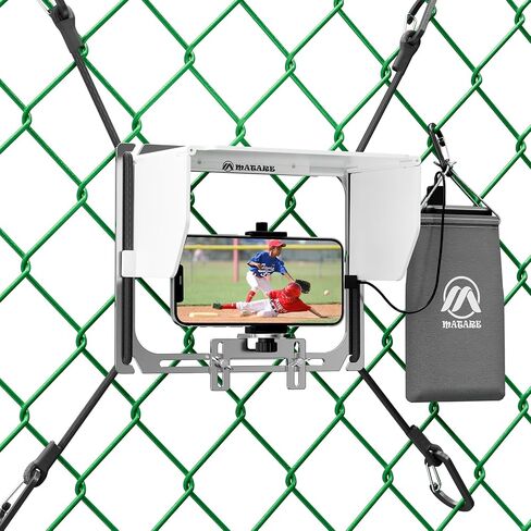 Cell Phone Fence Mount with Shade, Game Changer Mounting Kit for Baseball in Saudi Arabia
